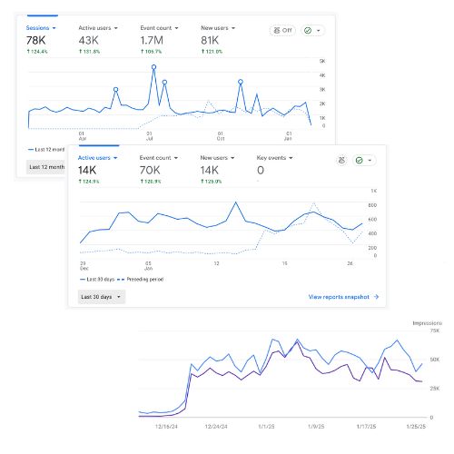 Metrics of Haka Media Marketing Agency Projects